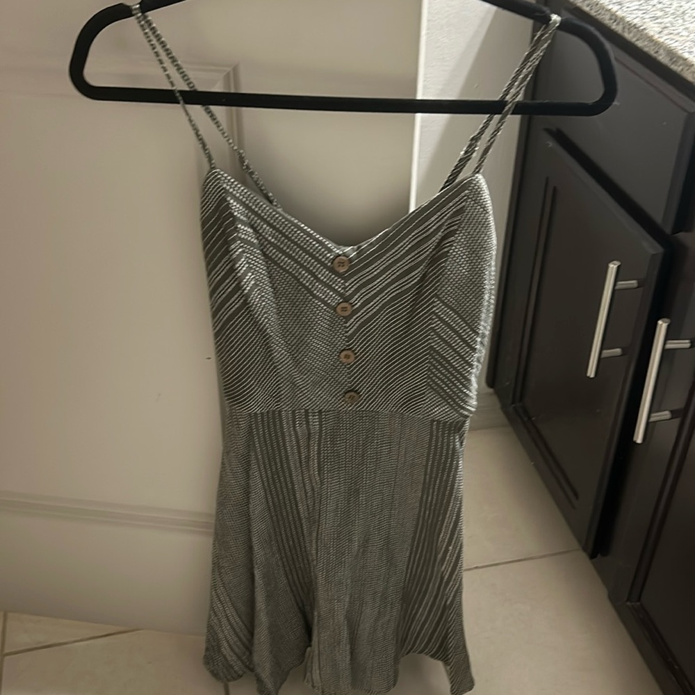 Blue Rain Sun Dress